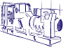 ДЭС (ДГУ) ЭТРО АД1450-Т400 6300В изготовлены с двигателем MTU 12V4000G63 от российского производителя АО «Электроагрегат» Дизель-генератор ЭТРО в Кирове АД1450-Т400 с двигателем MTU 12V4000G63 от российского производителя