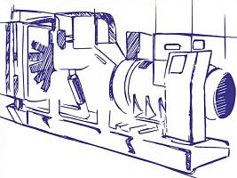 Дизель-генераторы ЭТРО в Кирове АД 500-Т400 с двигателем Doosan DP180LB от российского производителя
